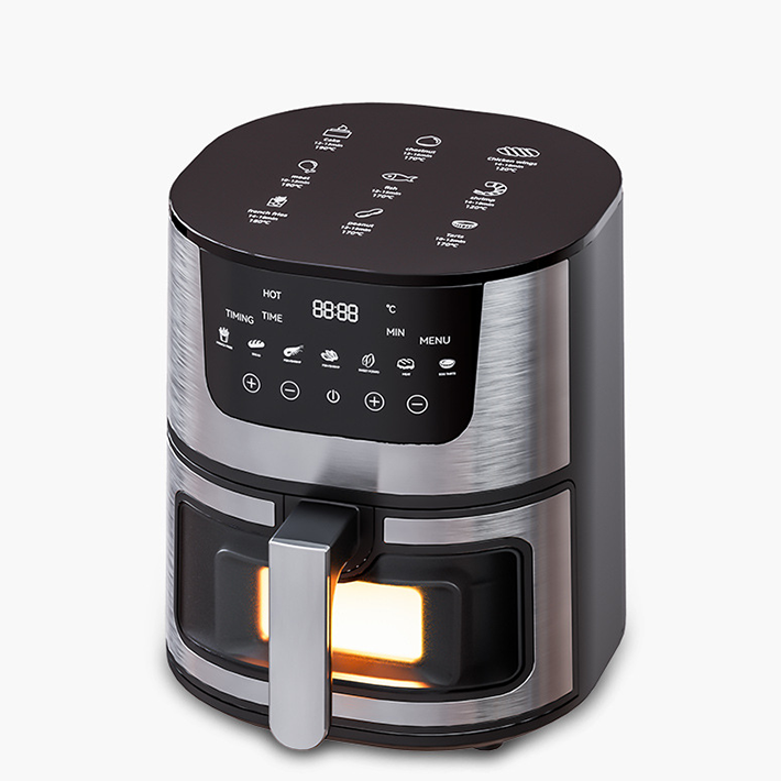 7 Litre Large Capacity Digital Air Fryer – Stainless Steel Basket & LCD Control Panel
