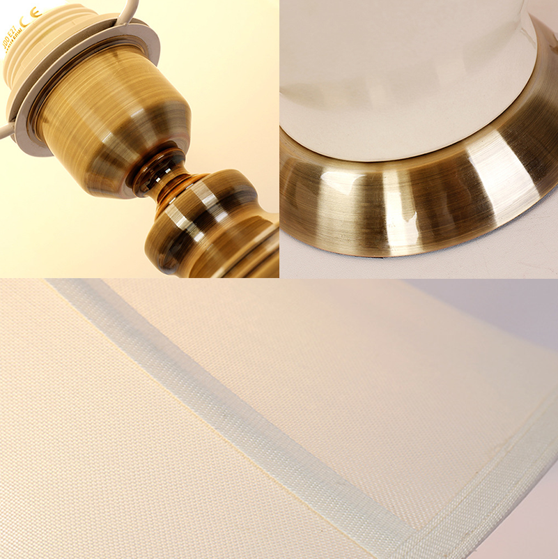 Elegant Handcrafted Ceramic Table Lamp – Bell & Drum Shade Options – Vintage & Modern Fusion