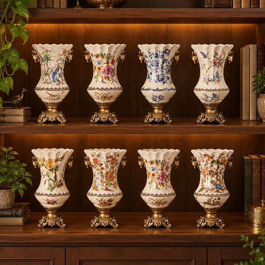 American-Style Ceramic Decorative Vases and Planters