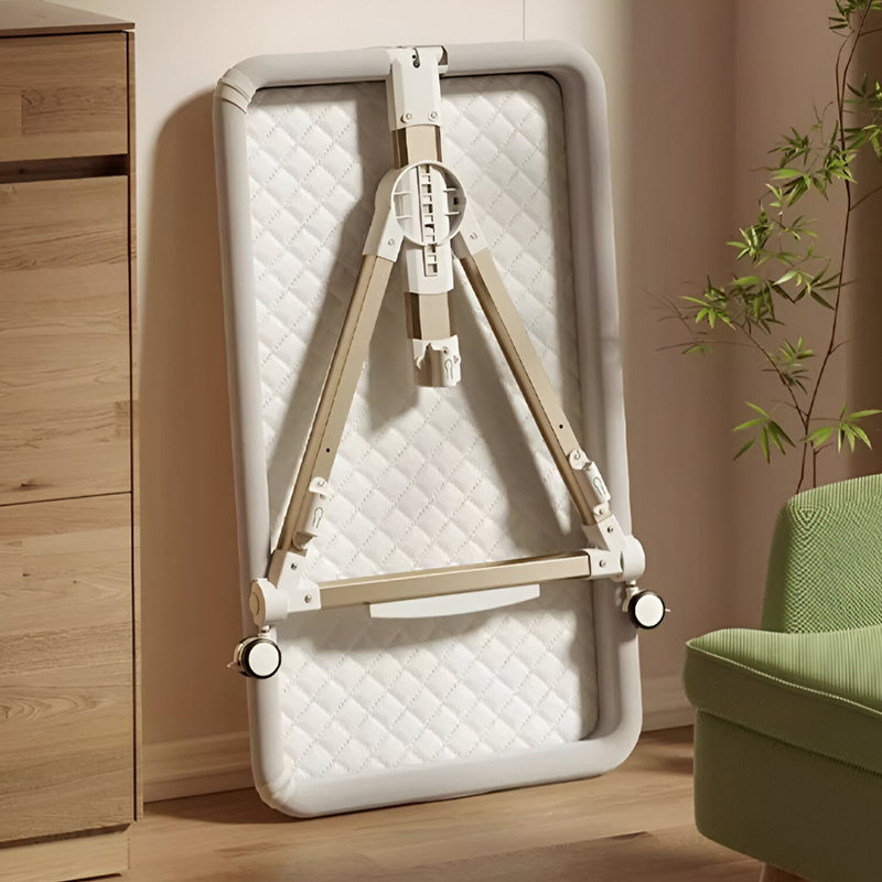 Luxury Pro Baby Bassinet Crib – Bedside Sleeper with Changing Table, Storage Basket & Free Mosquito Net | Adjustable Newborn Rocking Cot