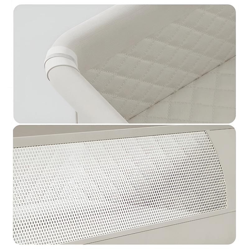 Luxury Pro Baby Bassinet Crib – Bedside Sleeper with Changing Table, Storage Basket & Free Mosquito Net | Adjustable Newborn Rocking Cot