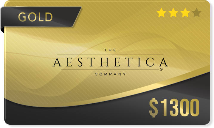 Aesthetica Company Gift Card - Gold3