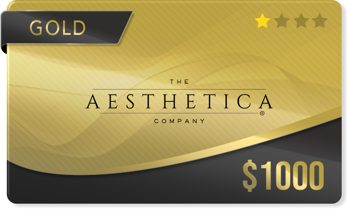 Aesthetica Company Gift Card - Gold1