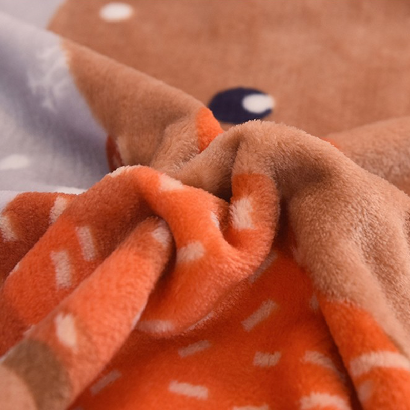 Soft Kids Cartoon Blanket – 100x140cm Toddler Throw for Nap, Travel & All Seasons – Cozy Plush Velvet for Boys & Girls