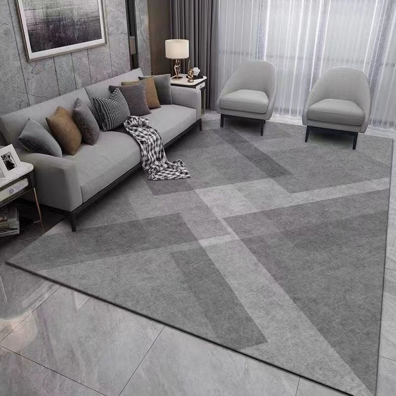 Living Room Carpet Dirt Resistant And Easy-to-take-care Modern Simple Sofa Coffee Table Carpet Household Wear-resistant Non-slip Crystal Cashmere Carpet