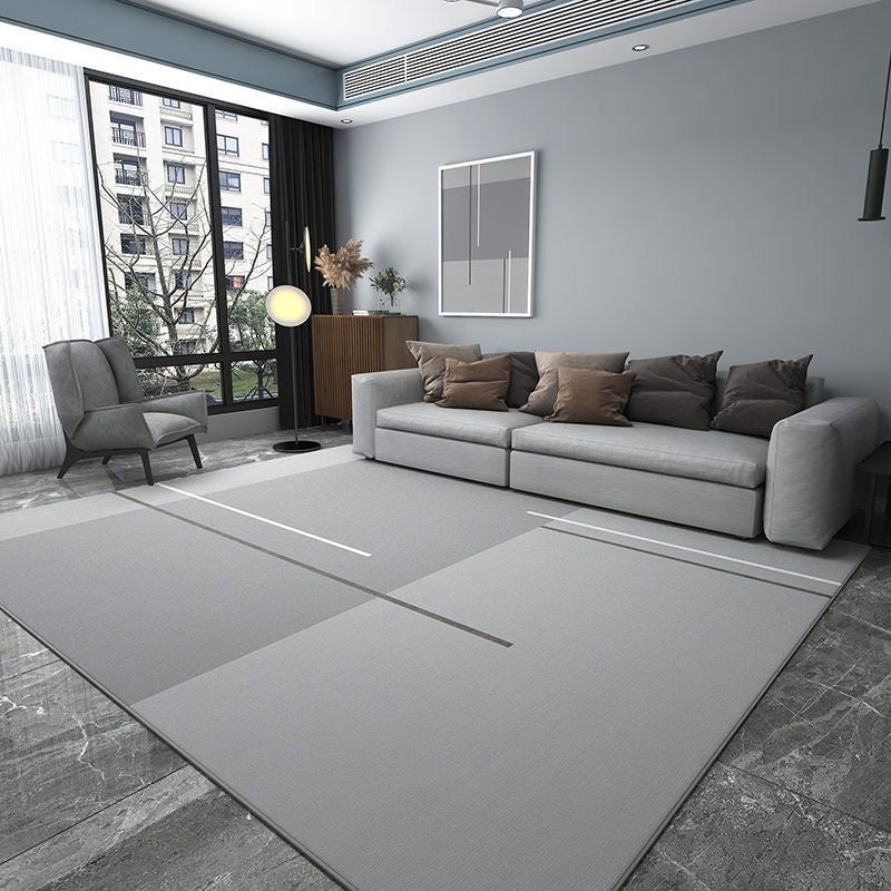 Living Room Carpet Dirt Resistant And Easy-to-take-care Modern Simple Sofa Coffee Table Carpet Household Wear-resistant Non-slip Crystal Cashmere Carpet