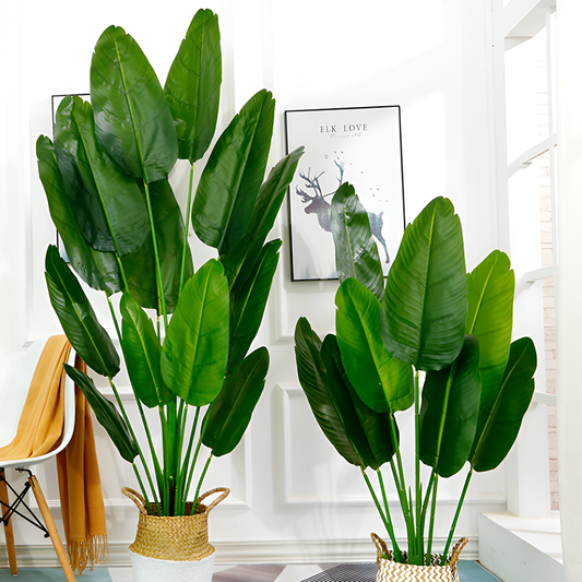 Indoor Artificial Tree – 1.6m Decorative Green Plant with Pot for Modern Decor