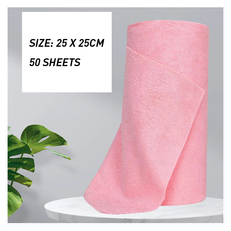 Thickened Hand-Tear Kitchen Rags – Oil-Free Disposable Dishcloths for Easy Cleaning