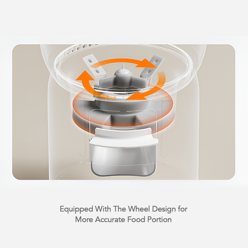 Smart Pet Feeder with Camera and Stainless Steel Bowl – 3L Capacity Automatic WiFi Cat & Dog Food Dispenser