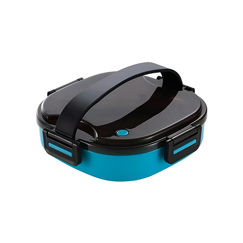 304 Stainless Steel Bento Lunch Box – Leakproof, 3-Compartments, Large-Capacity Portable Food Container with Handle for Adults and Kids