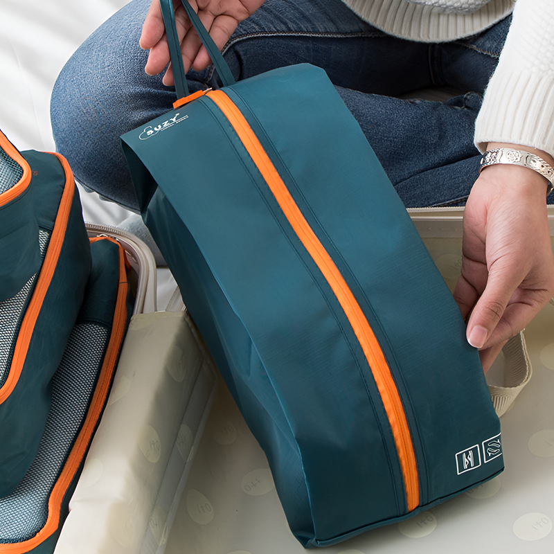 7-Piece Travel Packing Cubes Set – Waterproof Luggage Organizer Bags for Clothes, Shoes & Accessories | Portable Clothing Storage Bags for Suitcases & Travel