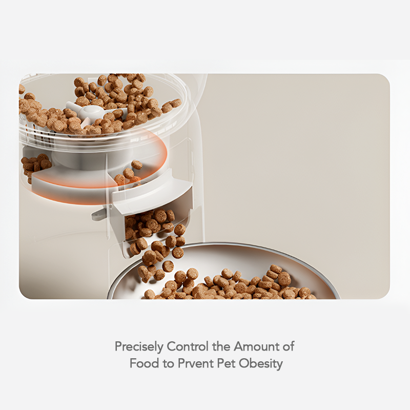 Smart Pet Feeder with Camera and Stainless Steel Bowl – 3L Capacity Automatic WiFi Cat & Dog Food Dispenser