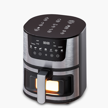 7 Litre Large Capacity Digital Air Fryer – Stainless Steel Basket & LCD Control Panel