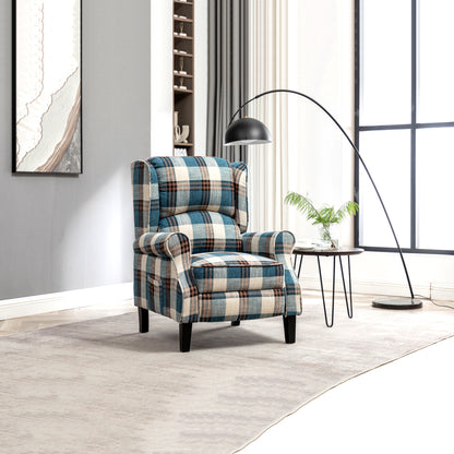 Mid Century Modern Upholstered Recliner Chair