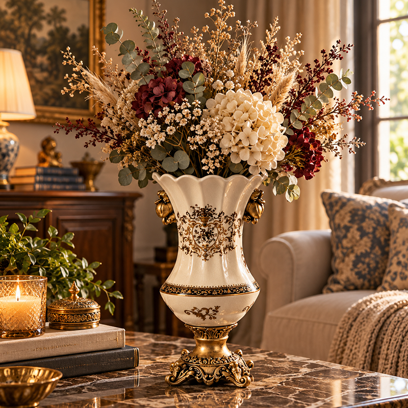 American-Style Ceramic Decorative Vases and Planters