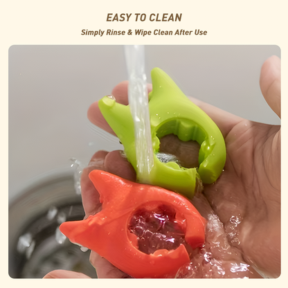 Anti-Spill Pot Clip - Silicone Lid & Spatula Holder