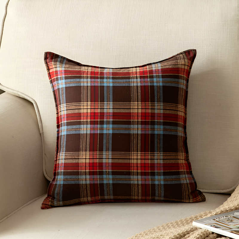 Tartan Flannel Cushion Covers – Plaid Throw Pillow Covers
