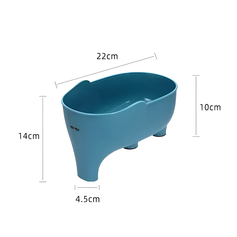 Elephant Sink Strainer and Washing Basket – Multifunctional Kitchen Drain Rack