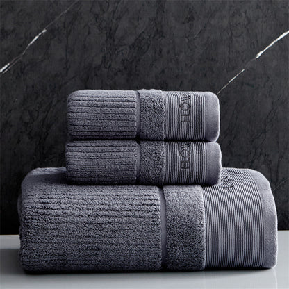 Luxury Hotel-Style Bath Towels Set of 3 – Ultra-Soft, High-Absorbency, Premium Cotton