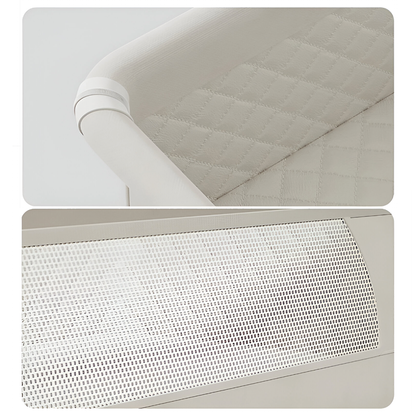 Luxury Pro Baby Bassinet Crib – Bedside Sleeper with Changing Table, Storage Basket & Free Mosquito Net | Adjustable Newborn Rocking Cot