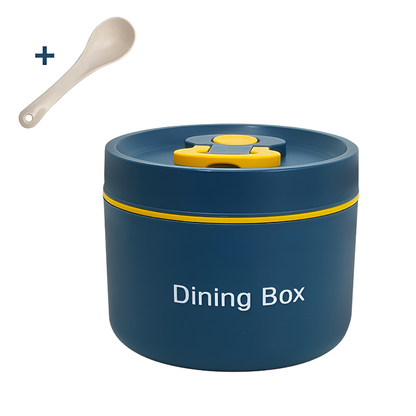 Stainless Steel Lunch Box – 350ml and 650ml - Brown, Beige, Blue