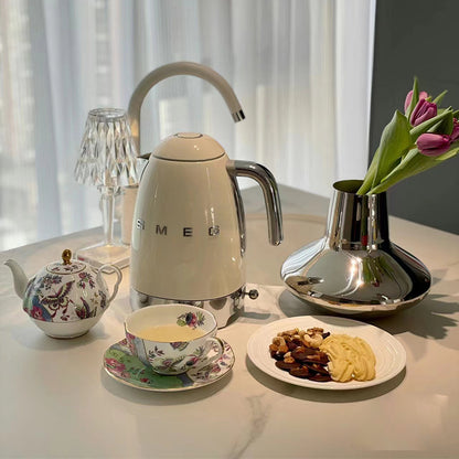 SMEG Flagship Store Smeg KLF04 Electric Kettle 1.7L Household Boiling Water, Tea And Heat Preservation Integrated 7-speed Temperature Control