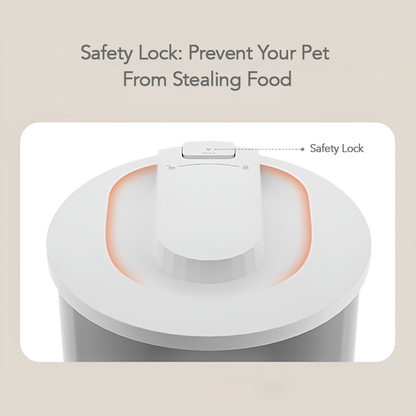 Smart Pet Feeder with Camera and Stainless Steel Bowl – 3L Capacity Automatic WiFi Cat & Dog Food Dispenser