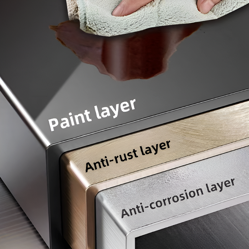 Over the Sink Dish Drying Rack with Dustproof Cover – Multifunctional Kitchen Storage Organizer