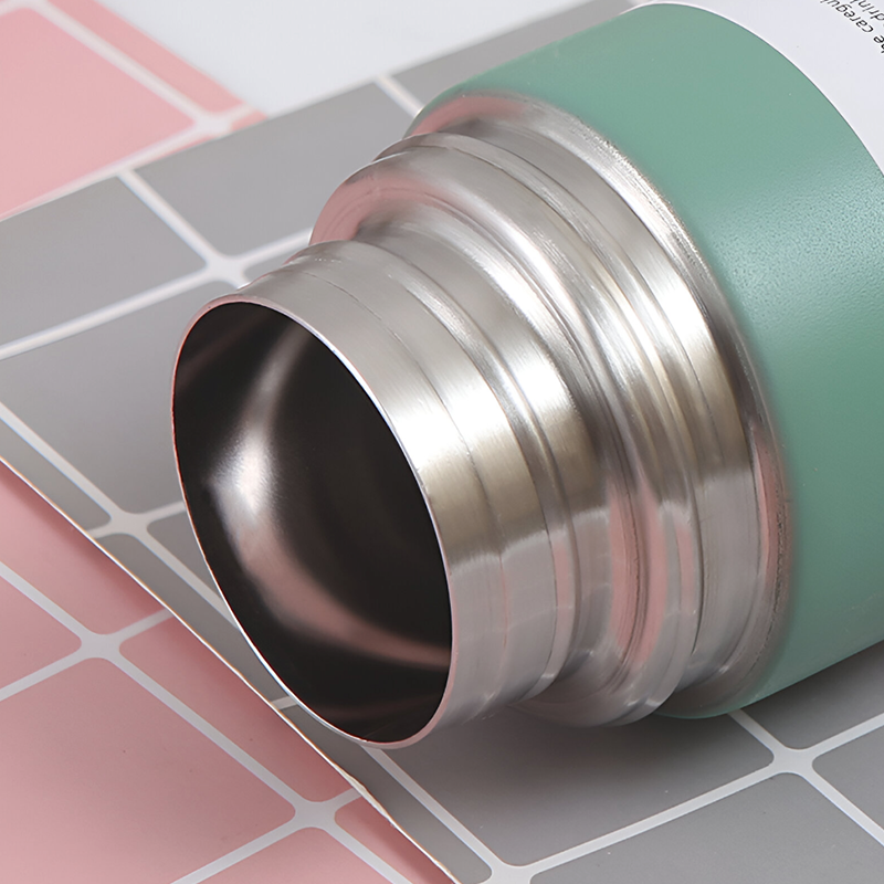 500ml Stainless Steel Vacuum Flask Set with 3 Cups – Travel Thermos for Hot & Cold Drinks