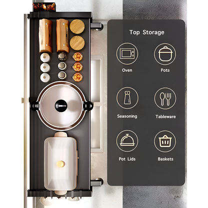 Over the Sink Dish Drying Rack with Dustproof Cover – Multifunctional Kitchen Storage Organizer