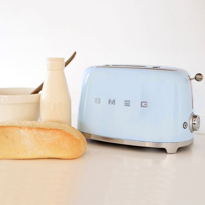 SMEG Retro Toaster – 2-Slice Multifunction Breakfast Machine