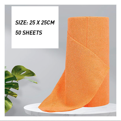 Thickened Hand-Tear Kitchen Rags – Oil-Free Disposable Dishcloths for Easy Cleaning