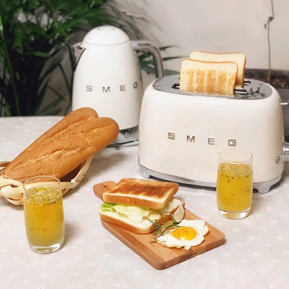 SMEG Retro Toaster – 2-Slice Multifunction Breakfast Machine