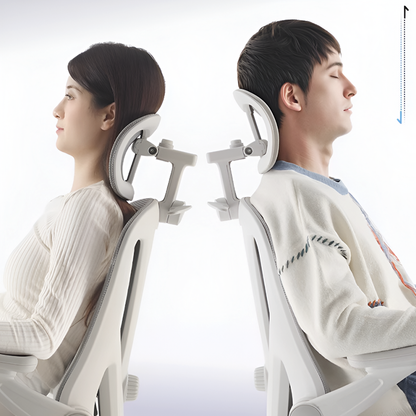 Ergonomic Mesh Office Chair with Headrest & Footrest – Reclining Computer Chair for Home Office & Gaming